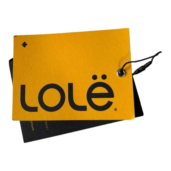 Lole Black Sports Bra. XL with padding. High neck line. NWT. - Picture 6 of 7